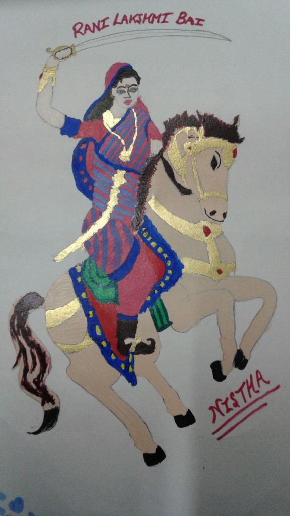 Painting_Nistha Singh_Rani Lakshmi Bai